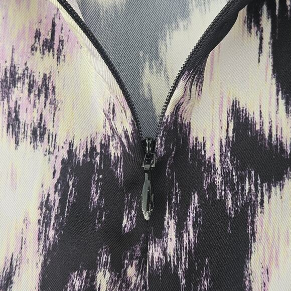 3.1 Phillip Lim x RTR Abstract Daisy Layered Skirt with Slit Size 4 - Picture 12 of 14